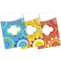 Barker Creek Moroccan Peel & Stick Library Pockets, Multi-Designs, 30/Pack 1238